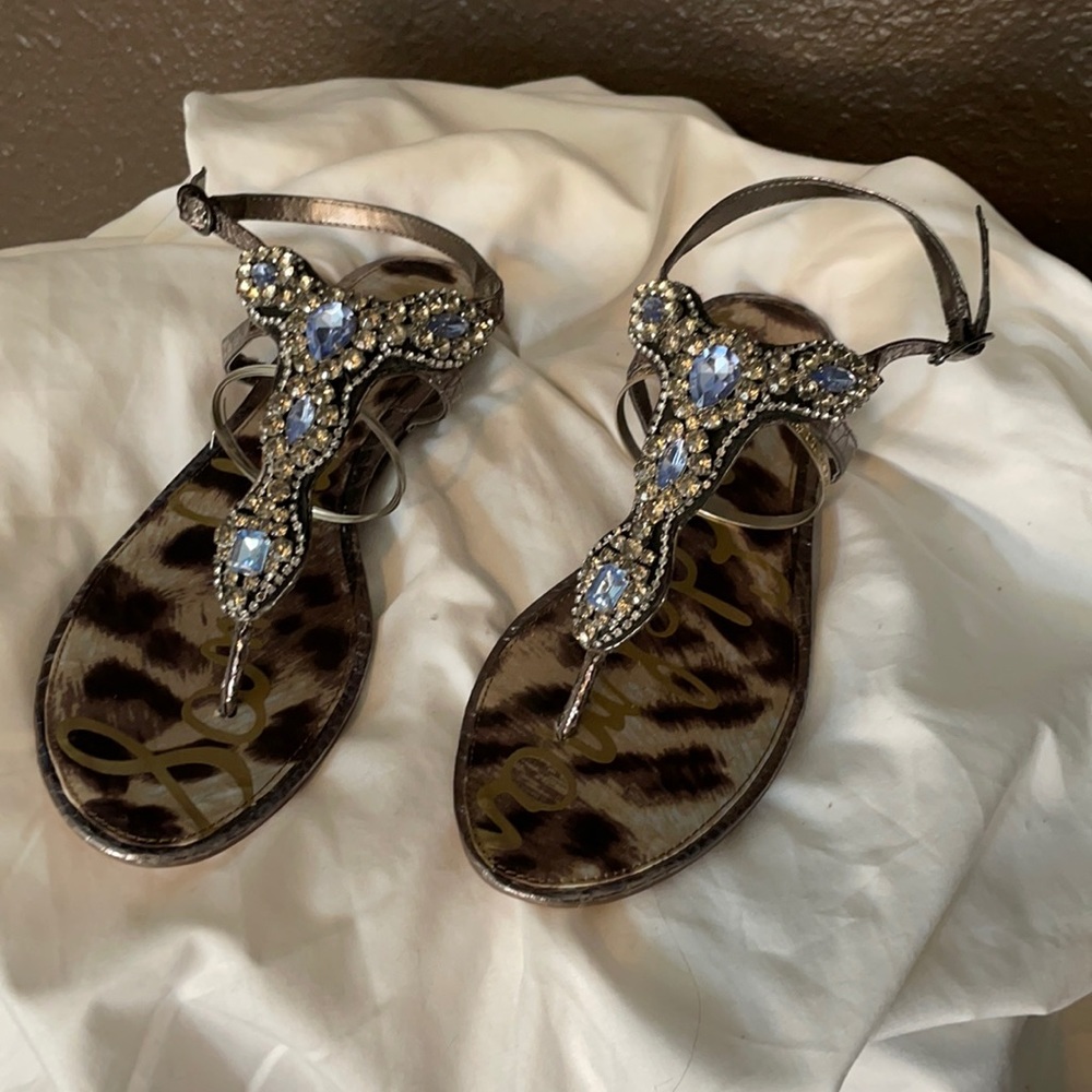 Sam Edelman sandals with crystals